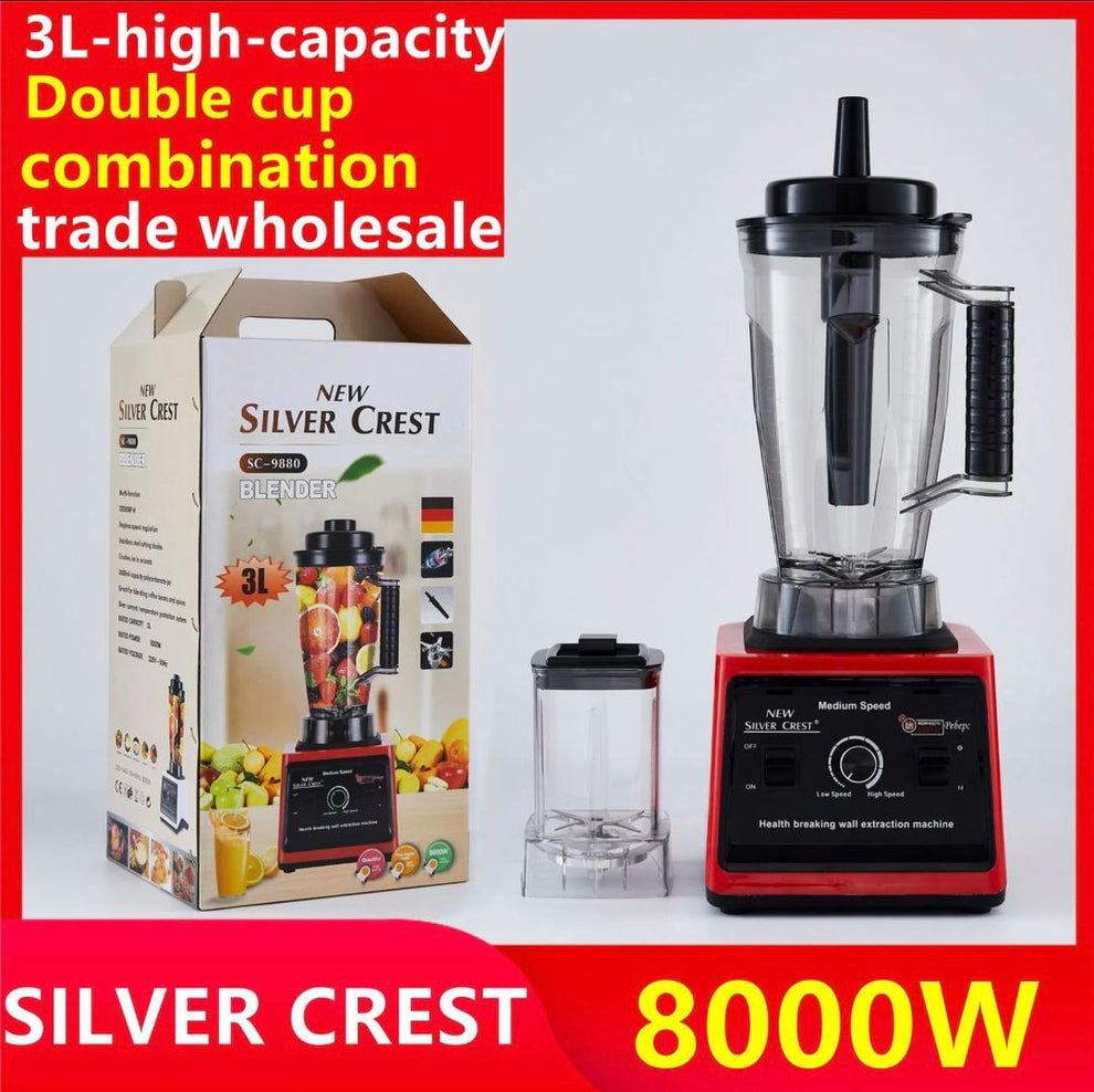 🥤 Mixeur Multifonction Puissant – Silver Crest 3L