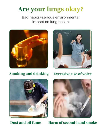 🌿 Thé pour Fumeurs – Soutien & Bien-être Pulmonaire 🍃
